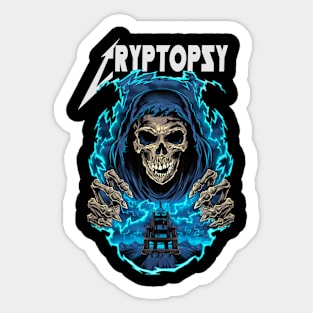 CRYPTOPSY MERCH VTG Sticker